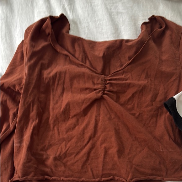 Assorted Crop Tops - Pink, White, Gray, Brown - Picture 3 of 6